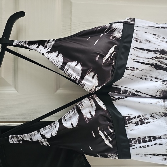 NWOT Amazon Tie Dye Tankini and Boy Shorts Adjustable Padded Crisscross Back 3XL - Picture 13 of 16